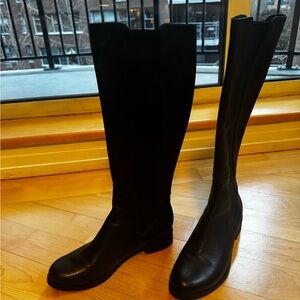 COLE HAAN Black Jodhpur Boots